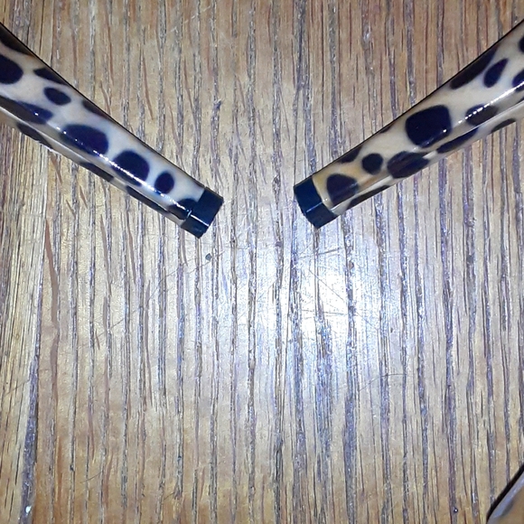 Via Spiga Leather Cheetah print slingbacks - Picture 5 of 7